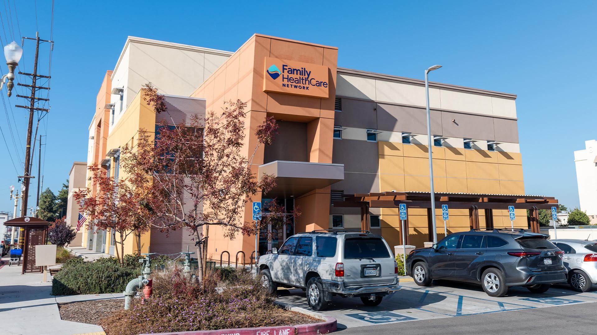 Exterior of FHCN office in Hanford California